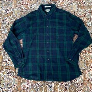 L.L. Bean Men Flannel Shirt